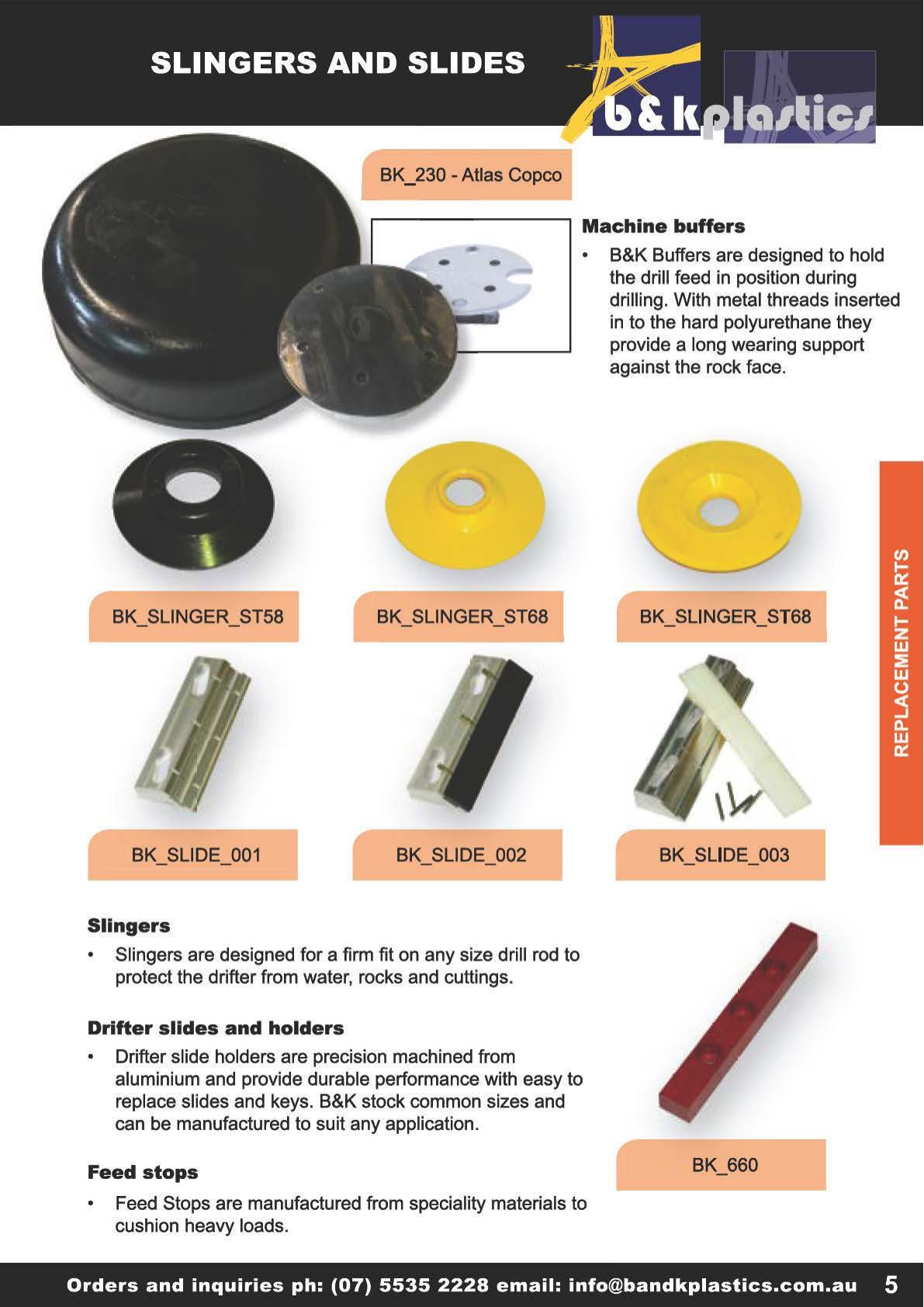 Drifter Slides & Holders